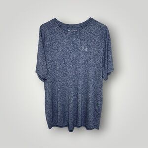 Under Armour Men's The Tech Tee Men‎ Short Sleeve Shirt Blue Size 2XL